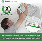 12x12x1 Air Filter 6 Pack, Durable MERV 8 Pleated Home HVAC AC Furnace Filters - Image 7