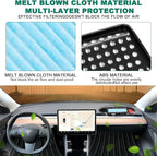 2PCS Air Intake Grille Cover + Air Intake HEPA Filter Compatible - Image 5