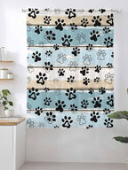Sheer Curtains 72 Inches Long, Vintage Farmhouse Country Wood Grain Privacy - Image 2
