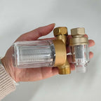 FA22 MINI Brass Sediment Filter, 50 Micron, Reusable Water Filter, Anti Scale - Image 3
