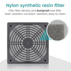 Wathai 4 Pack 90mm Fan Filters for PC Case Fan Dust Filter Cover Computer Mess - Image 4