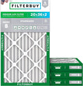 Filterbuy 20x36x2 Air Filter MERV 8 Essential Dust & Allergy Defense, by Filterbuy