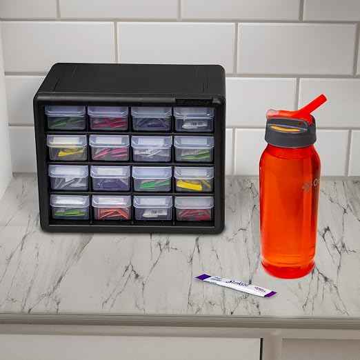 Akro-Mils 16-Drawer Plastic Drawer Storage Cabinet