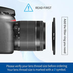 58-77mm Step-Up Ring Adapter, 58mm to 77mm Step Up Filter Ring - Image 4