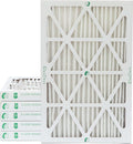Glasfloss 20x30x2 MERV 10 2" Inch Pleated Air Filters Box of 6. Actual Size: by Glasfloss