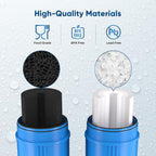 PUREPLUS 5 Micron 4.5"x10" Whole House Water Filter Combo, - Image 5