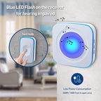 Wireless Doorbells for Home Flashing Light Doorbell - Image 8