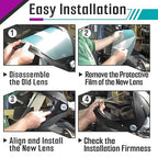 4 Pcs Face Shield Replacement Window Compatible - Image 7