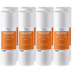 iSpring FP15X8 NSF Certified 10"x2.5" Multi-Layer PP Universal Sediment Filter by iSpring