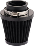 Mtsooning Motorcycle Air Filter Pod, 39mm Washable Universal Clamp-On Breathers by Mtsooning