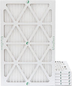 Glasfloss ZL 13x21.5x1 MERV 10 AC Furnace Air Filters.. Actual Size: 12-7/8 x by Glasfloss