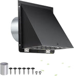 3 Inch Dryer Vent Cover Outside - Image 9