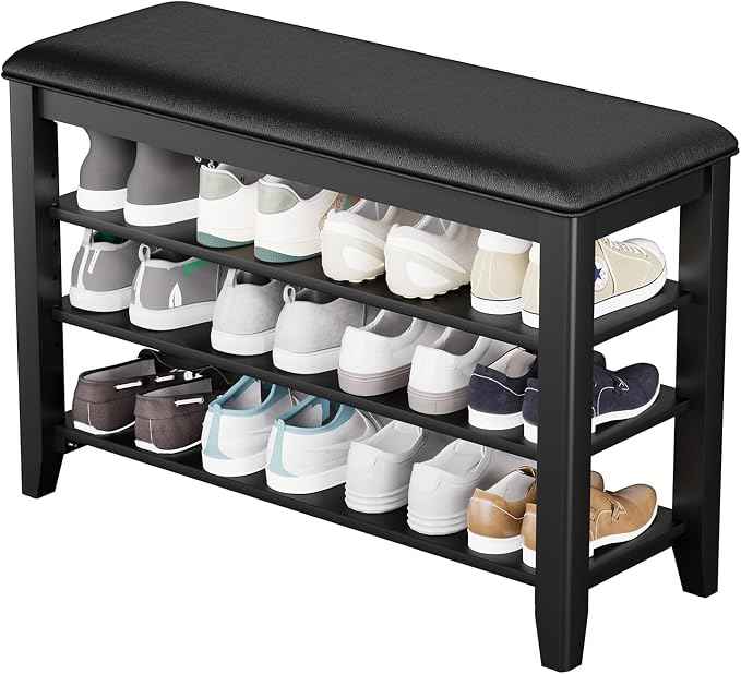 Entryway Shoe Storage Bench