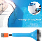 Wadoy Pool & Spa Filter Cartridge Cleaner Tool, Handheld Pool Filter Cleaning - Image 2