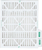 18x24x4 MERV 10 4" Inch Pleated Air Filters By Glasfloss. Box of 3. Actual by Glasfloss