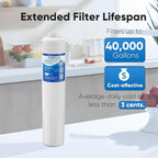 PUREPLUS WFC5300A-20 Under Sink Water Filter, 000 Gallons Capacity, 99.99% - Image 6
