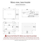 QILIPSU Waterproof Junction Box IP67 Outdoor Plastic Electrical Project - Image 6