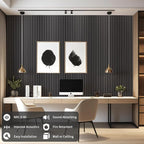 Wood Slat Wall Panel, 3D Soundproof Wall Panels, Large Acoustic Panels - Image 4