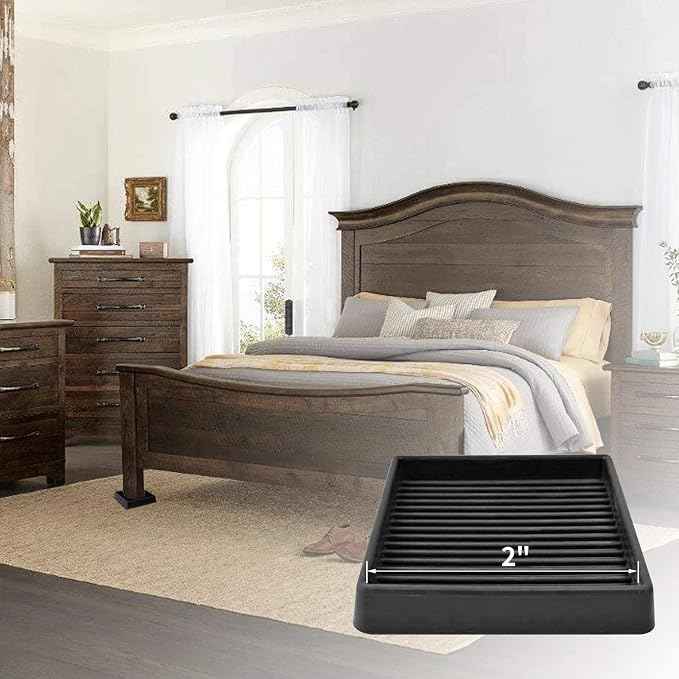 Yelanon Furniture Coasters, Rubber Furniture Feet, Anti Slide Floor Protector