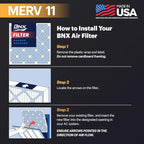 BNX TruFilter 14x25x1 Air Filter MERV 11 - Image 6