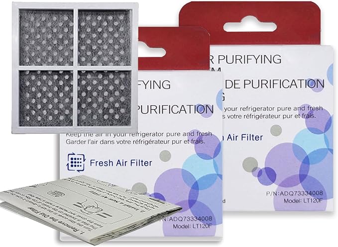 LT120F 2-PACK NEW OEM Produced for LG Kenmore Refrigerator Air Filter by OEMMania