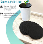 NewKe 12 Pack Natural Carbon Filter Refills - Image 5