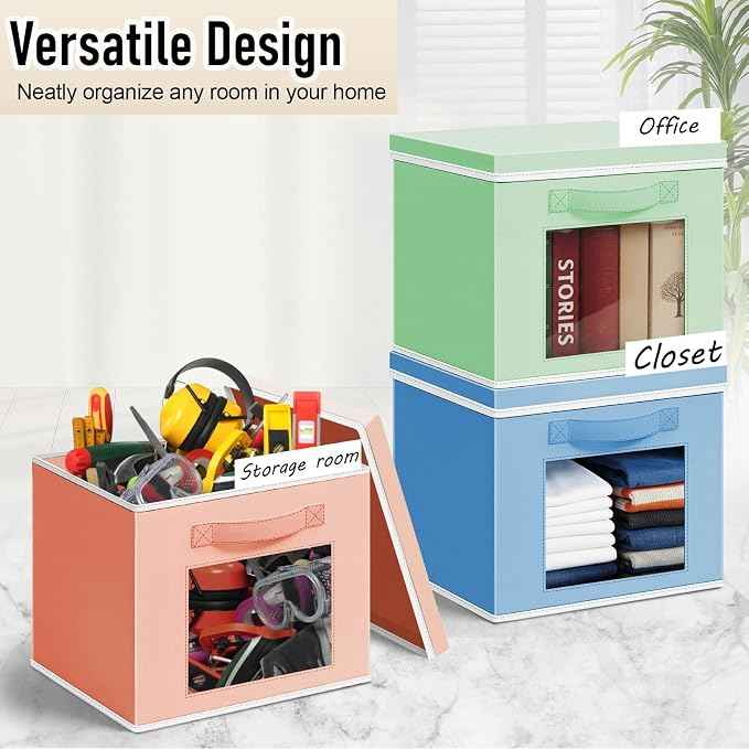 10 Pcs Fabric Storage Cube