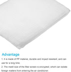 PATIKIL 47" x 39" Air Conditioner Air Filter Material, Plastic Dustproof - Image 4