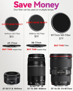 52-58mm Metal Step-Up/Down Ring Adapter Compatible - Image 5