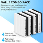 4 Pack AP-1512HH Replacement Filter Set - Image 3