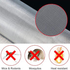 MRYBD 304 Stainless Steel Woven Wire Mesh Small 1mm Hole Fine Wire Mesh - Image 4