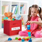 artsdi 13x13x13 storage cube bins Fabric storage cubes