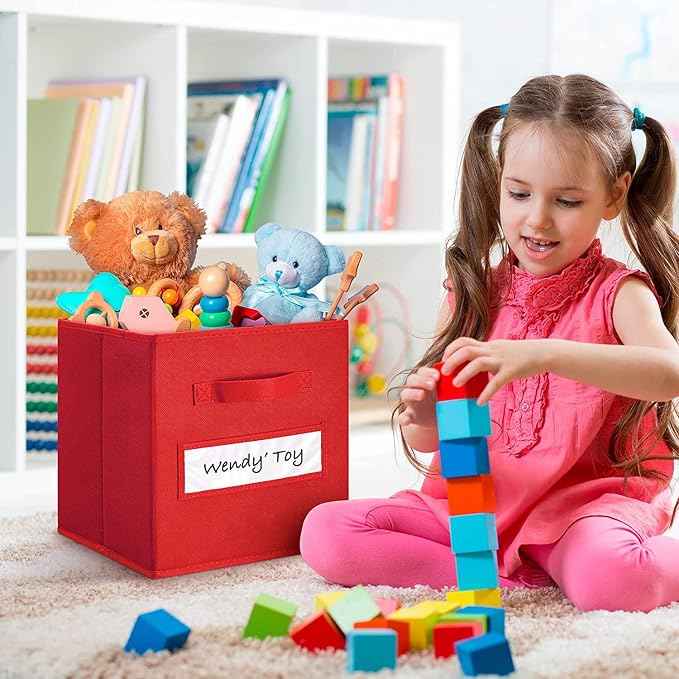 artsdi 13x13x13 storage cube bins Fabric storage cubes