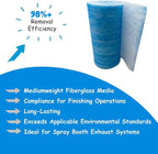 Paint Booth Exhaust Fiberglass Filter Roll - Image 2