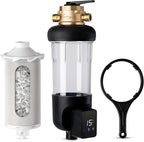 iSpring WSP100SL-ARJ-BP, NSF Certified, Whole House Spin Down Sediment Water by iSpring