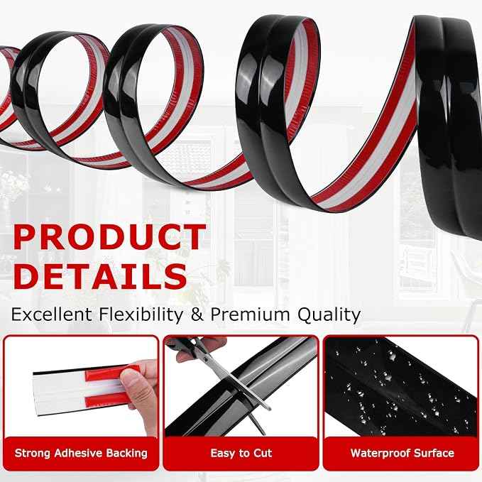 Flexible Wall Corner Protector Moulding Trim Peel and Stick Wall Corner Guards