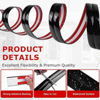 Flexible Wall Corner Protector Moulding Trim Peel and Stick Wall Corner Guards