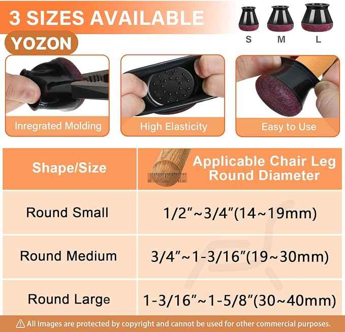 Chair Leg Floor Protectors Chair Leg Protectors