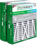 Filterbuy 21x23.5x5 Air Filter MERV 8 Essential Dust & Allergy Defense by Filterbuy
