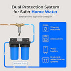Waterdrop Spin Down Sediment Filter, Backwash Whole House Water Filter System - Image 9