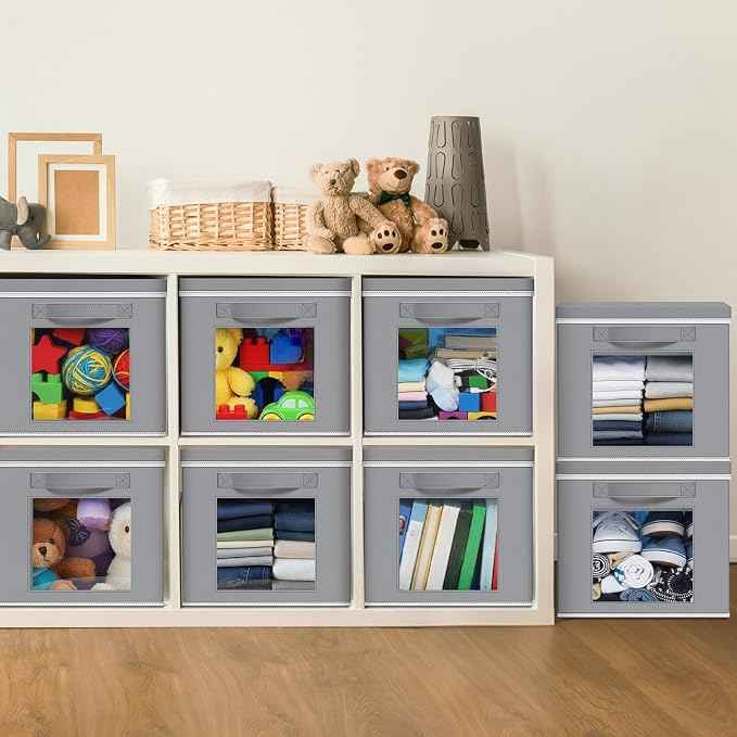 10 Pcs Fabric Storage Cube