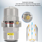 Universal Automatic Drain Valve Pneumatic Filter, 1/2in NPT Interface Drainage - Image 8