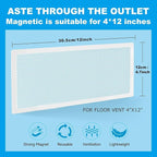 4 PCS White Magnetic Vent Covers - Image 2