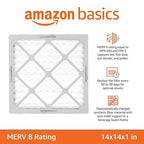 Amazon Basics 14x14x1 Air Filter 6 Pack, MERV 8 AC Furnace Filters - Image 2