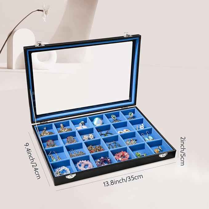 Stratalife Earring Organizer Jewelry Tray