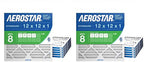 Aerostar 12x12x1 MERV 8 Air Filter, ACTUAL SIZE, Air Conditioning & Furnace by AirFiltersDelivered