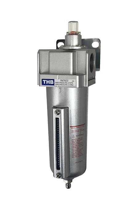 3/4" NPT Industrial Coalescing 0.01u Micron Filter Removes 99.98% of Oil - Image 2