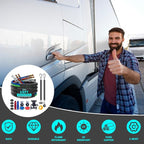 CheeMuii 15FT Semi Truck Air Line Kit - Image 9