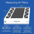 Nordic Pure 20x20x5 Honeywell/Lennox Replacement Odor Reduction Merv 8 Filter 1 - Image 2