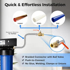 iSpring SGS-Tested Lead Removal Whole House Water Filter System w/ 3/4'' - Image 4